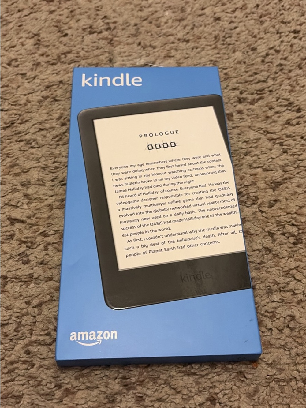 Amazon Kindle E-Reader in Black-Brand New